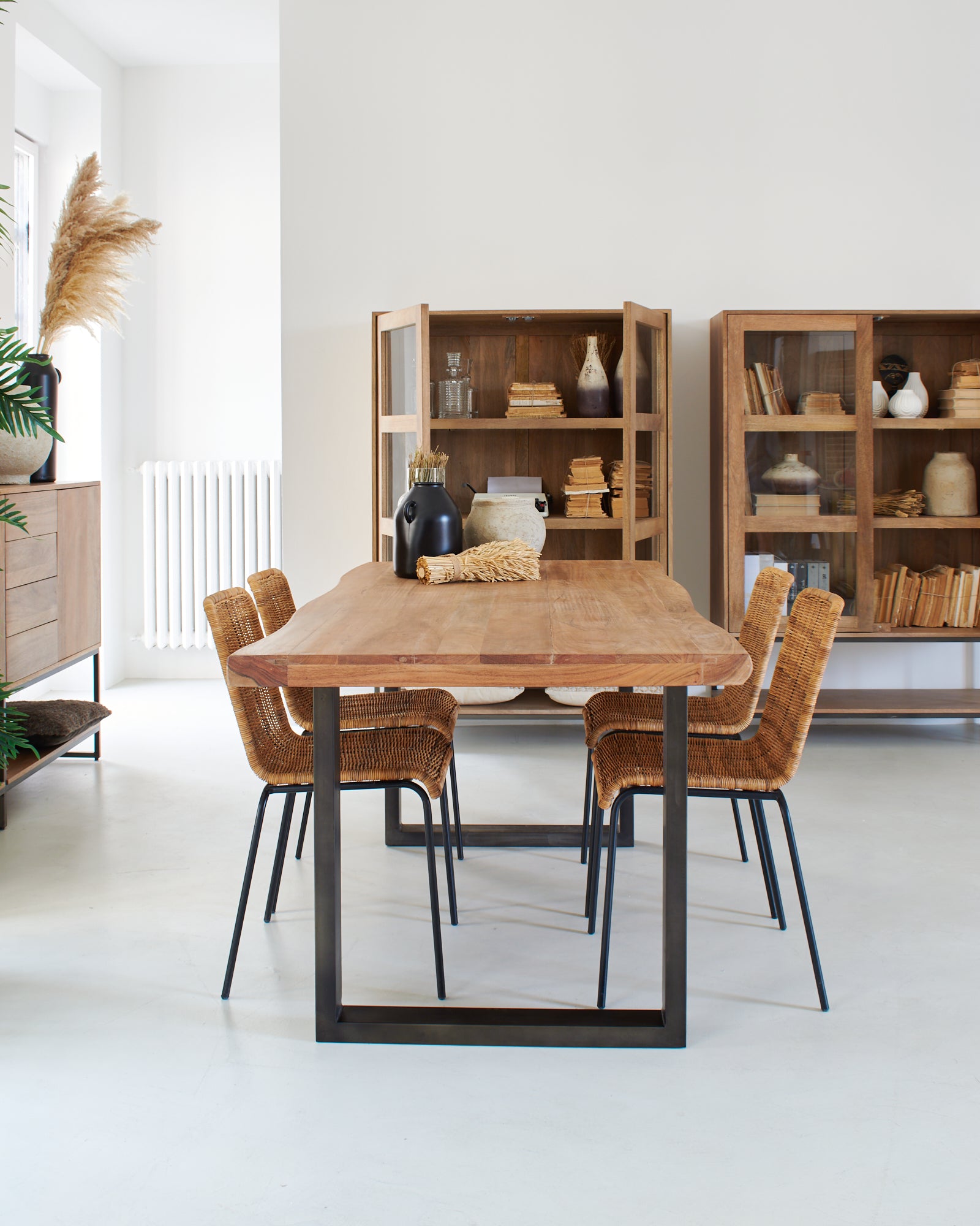 Tavolo in legno e ferro Chicago 180 cm - OrchideaMilano1981