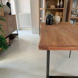 Tavolo in legno e ferro Chicago 180 cm - OrchideaMilano1981