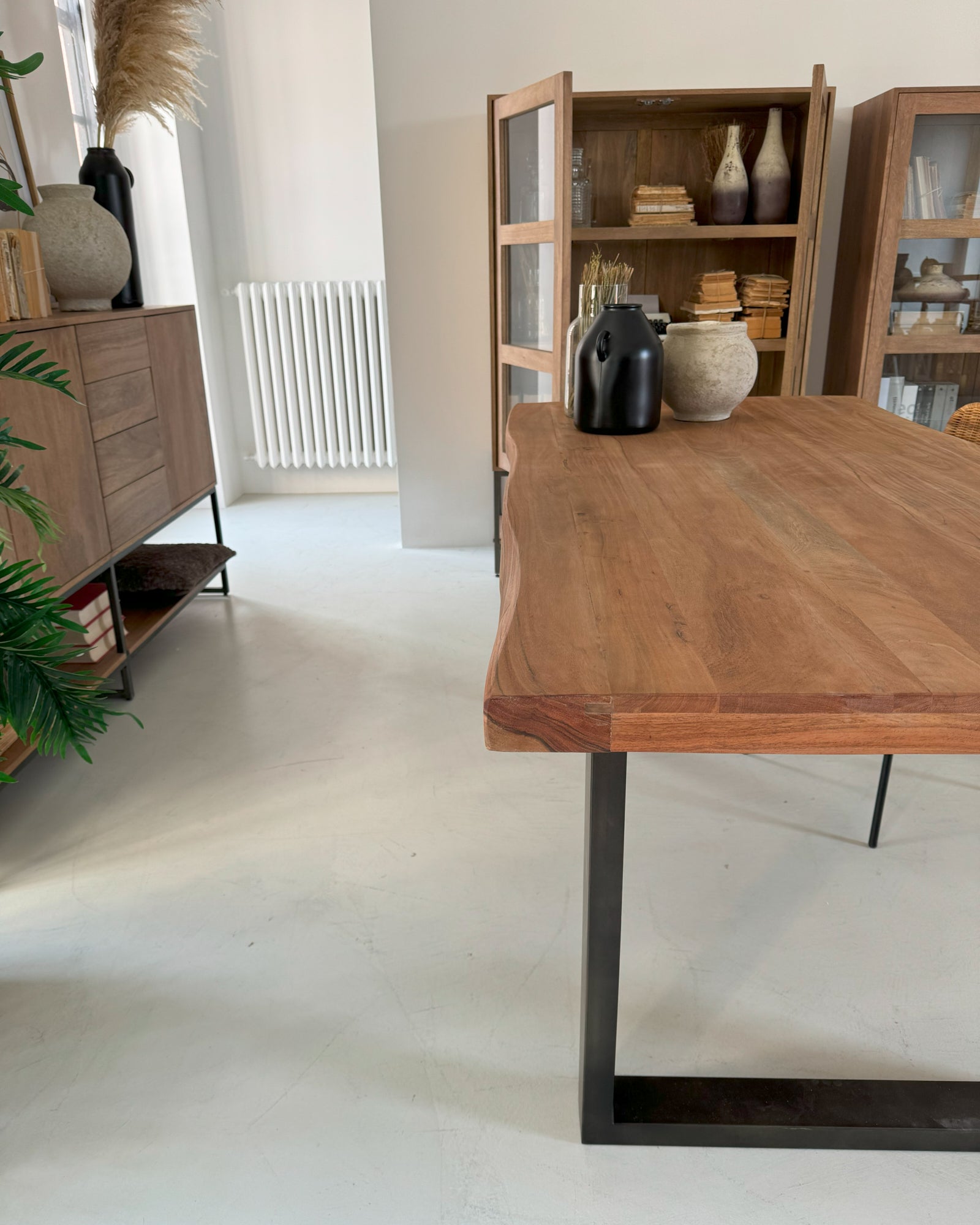 Tavolo in legno e ferro Chicago 180 cm - OrchideaMilano1981