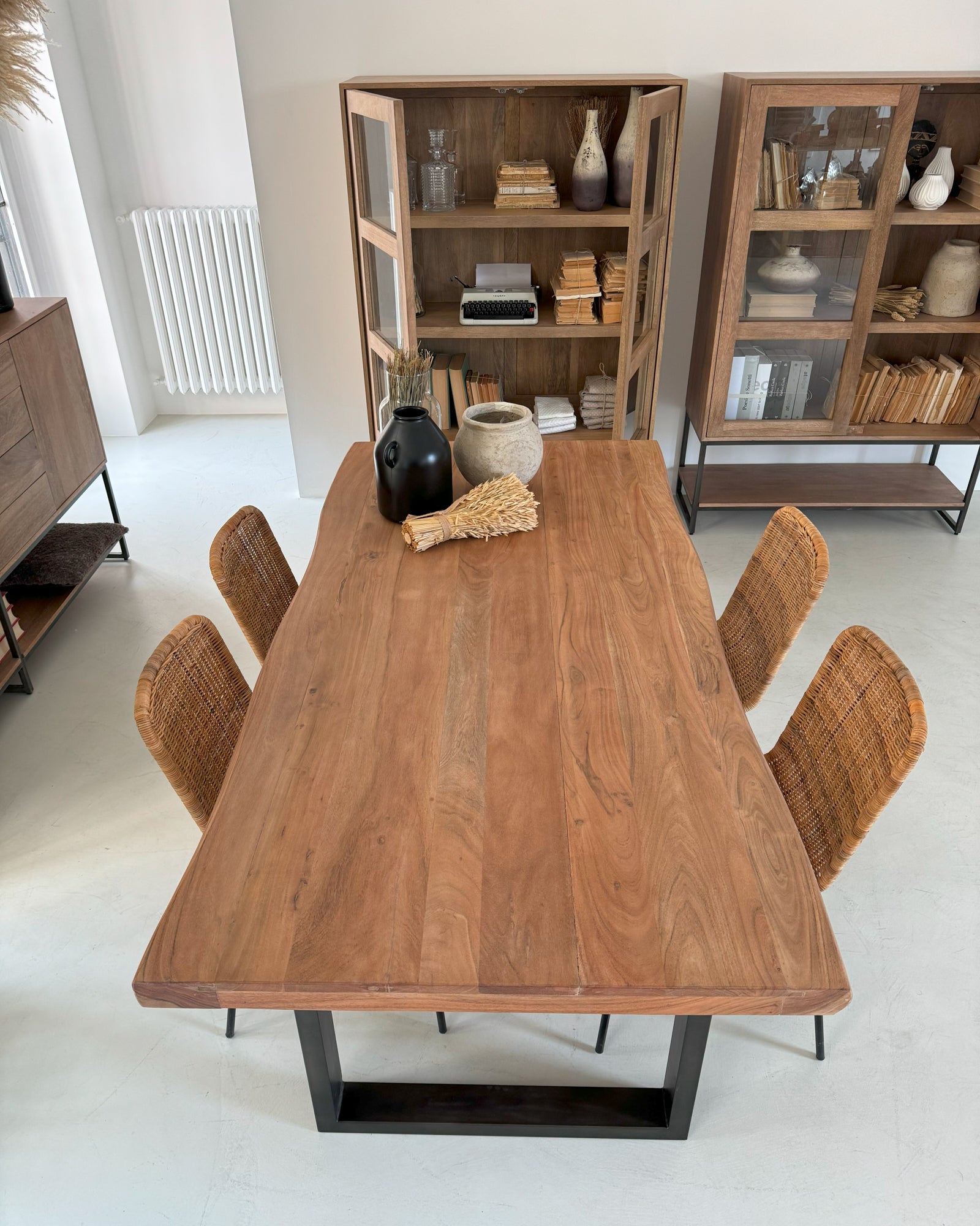 Tavolo in legno e ferro Chicago 180 cm - OrchideaMilano1981