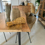 Tavolo in legno e ferro Detroit 220 cm - OrchideaMilano1981