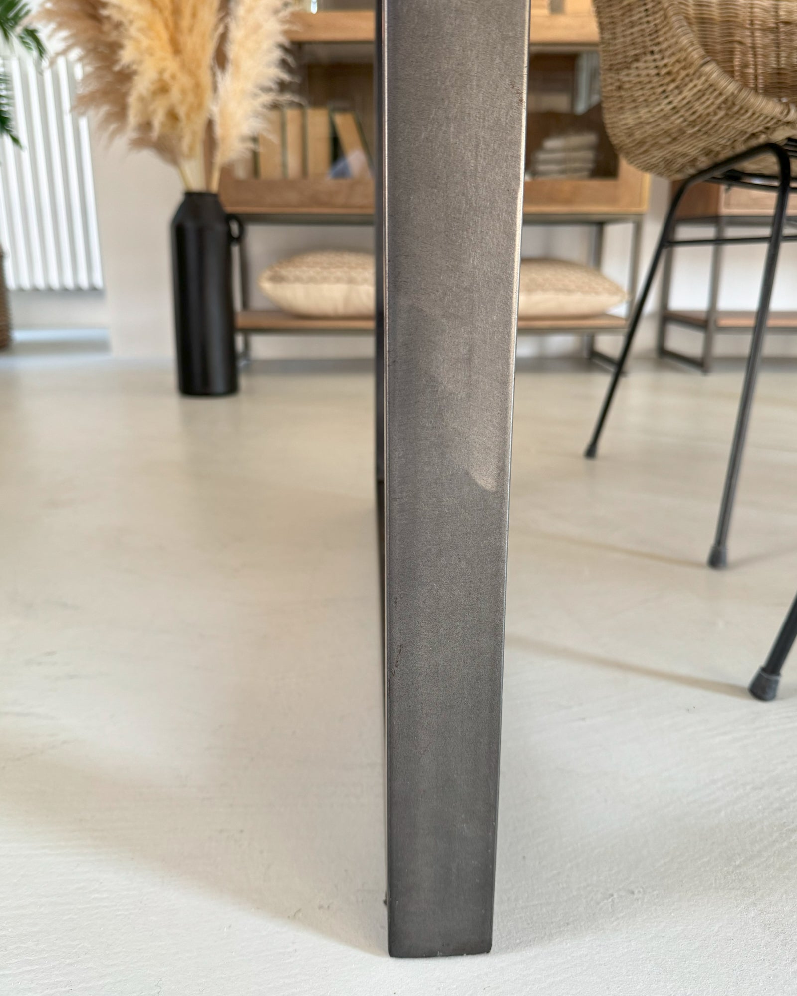 Tavolo in legno e ferro Detroit 220 cm - OrchideaMilano1981