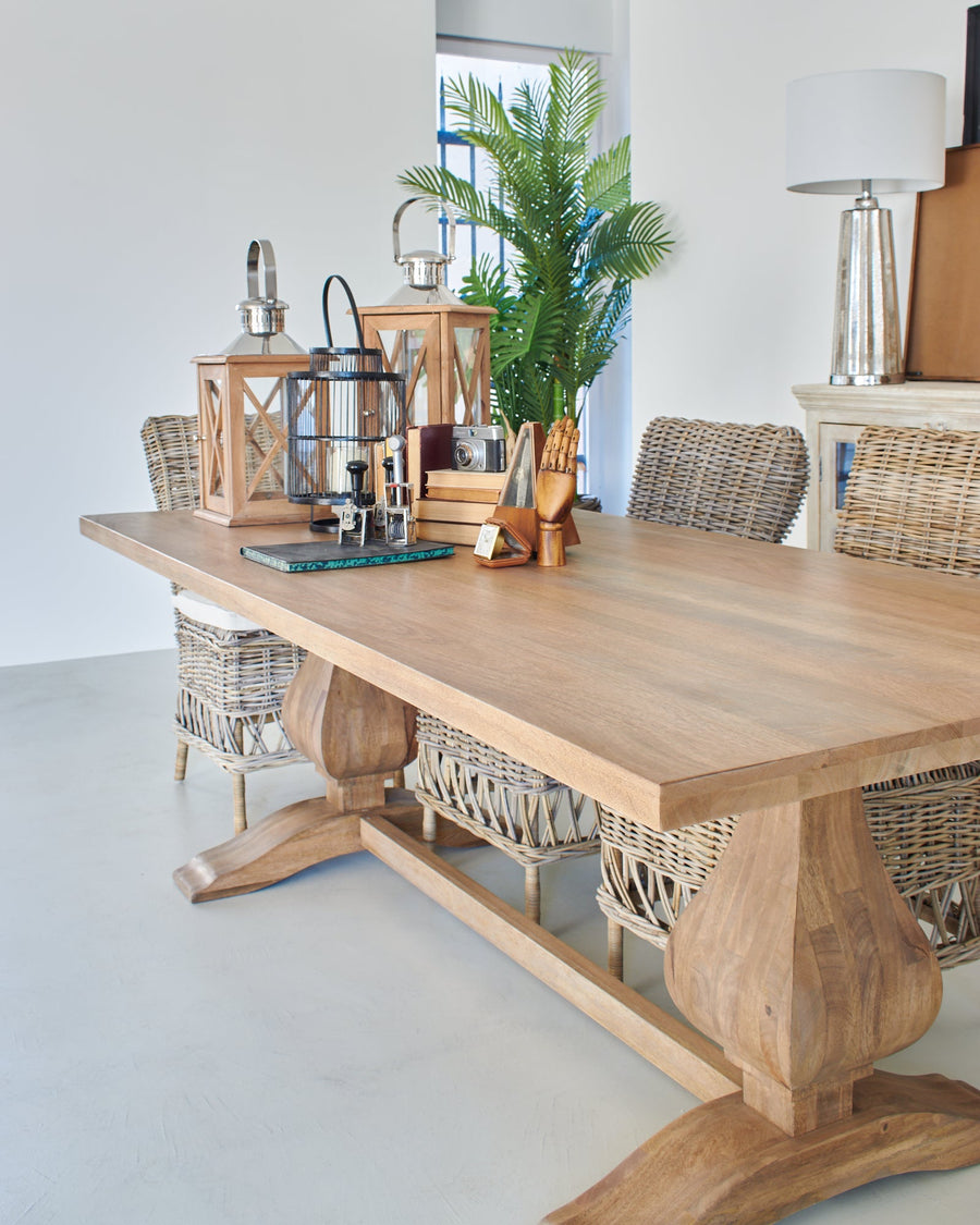Tavolo rettangolare in legno Classic Style - OrchideaMilano1981