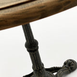 Tavolo rotondo in legno massello da bistrot Paris 70 cm - OrchideaMilano1981