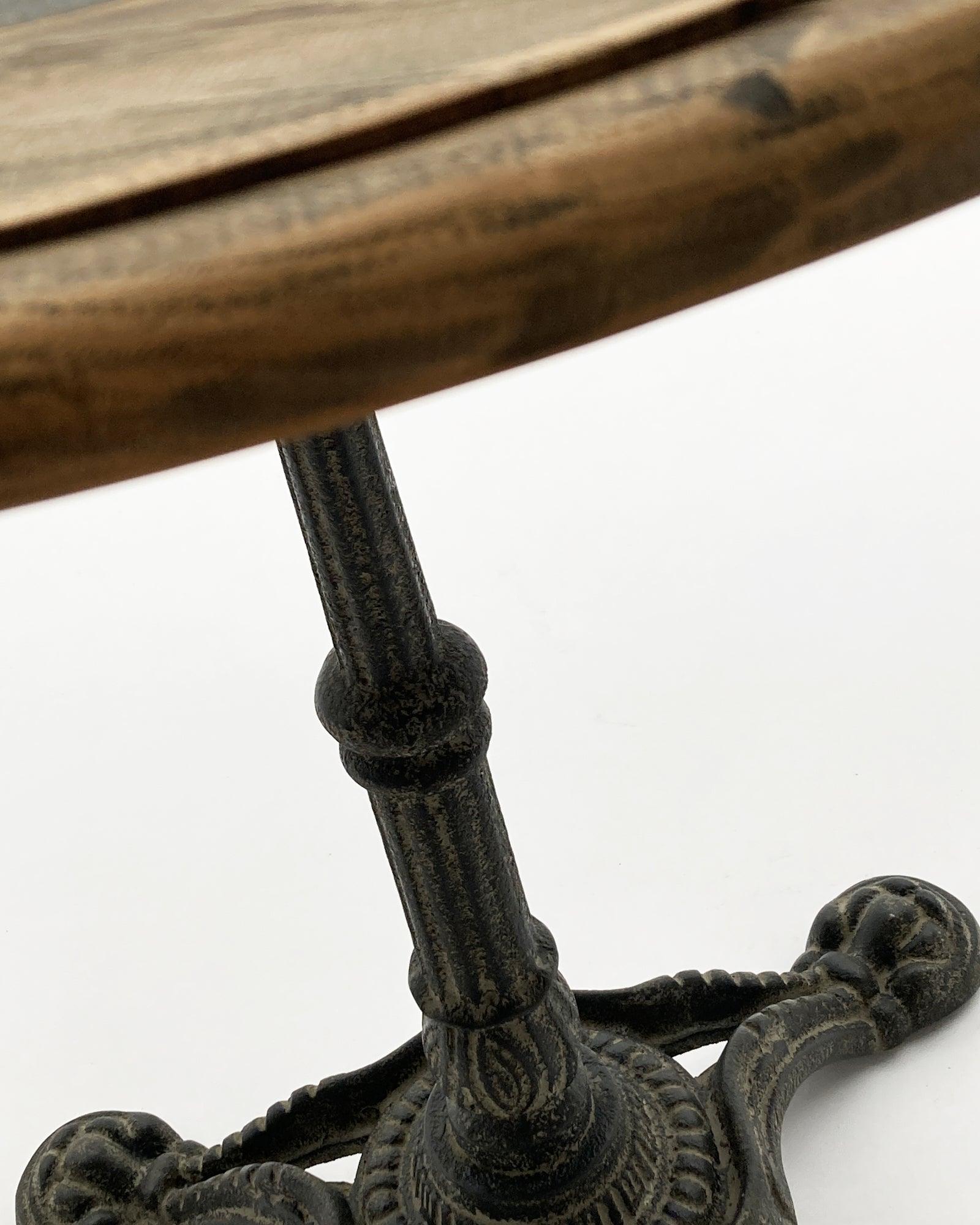 Tavolo rotondo in legno massello da bistrot Paris 70 cm - OrchideaMilano1981