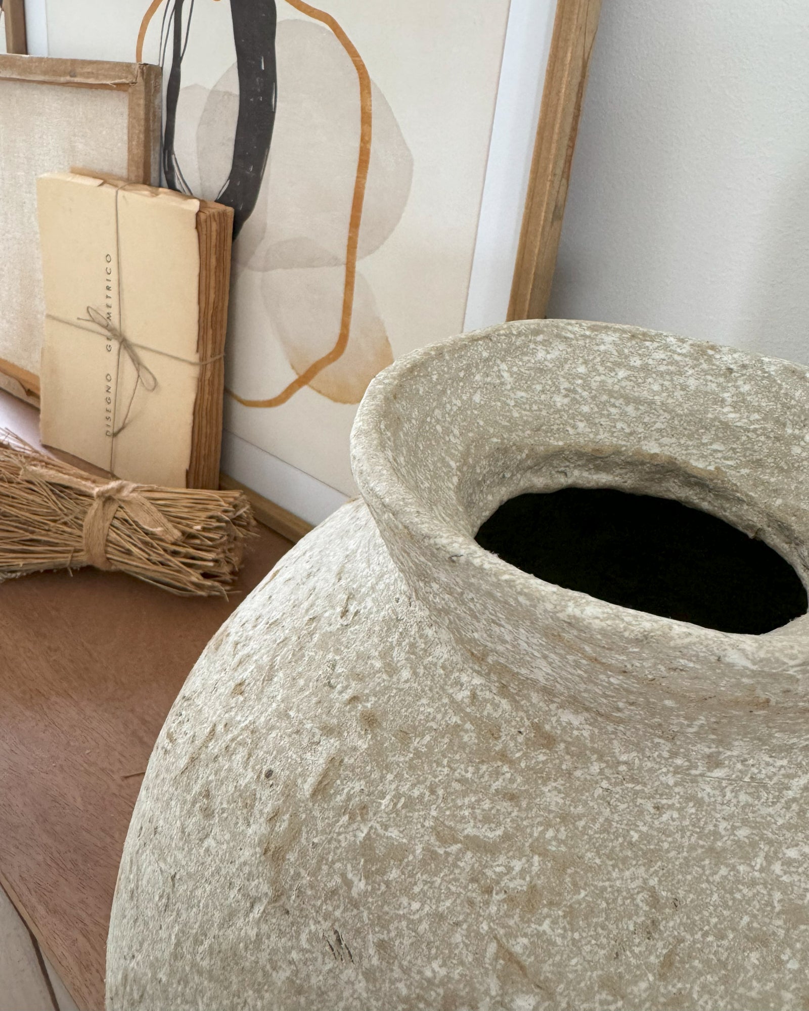 Vaso in papier mâché Raw - OrchideaMilano1981