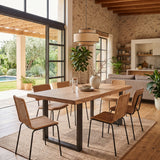 Tavolo in legno e ferro Chicago 170 cm