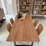 Tavolo in legno e ferro Chicago 170 cm