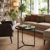 Moderner runder Couchtisch Gotham 50 cm