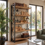 Libreria in ferro e legno Utility 120 cm - OrchideaMilano1981