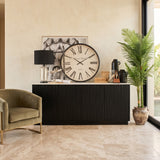 Modern sideboard in solid wood and marble 5th Avenue 174 cm