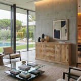 Credenza in legno massello Punta del Este 193 cm