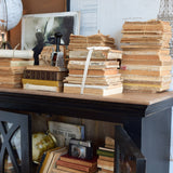 Credenza in legno e vetro Classic Black 112 cm - OrchideaMilano1981