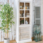 Vetrina in legno massello Barbuda 75 cm - OrchideaMilano1981