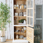 Vetrina in legno massello Barbuda 75 cm - OrchideaMilano1981