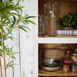 Vetrina in legno massello Barbuda 75 cm - OrchideaMilano1981