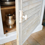 Vetrina in legno massello Barbuda 75 cm - OrchideaMilano1981