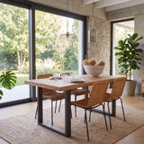 Tavolo in legno e ferro Hartford 150 cm