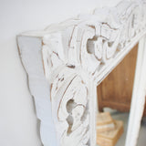 Specchiera da parete in legno Mykonos