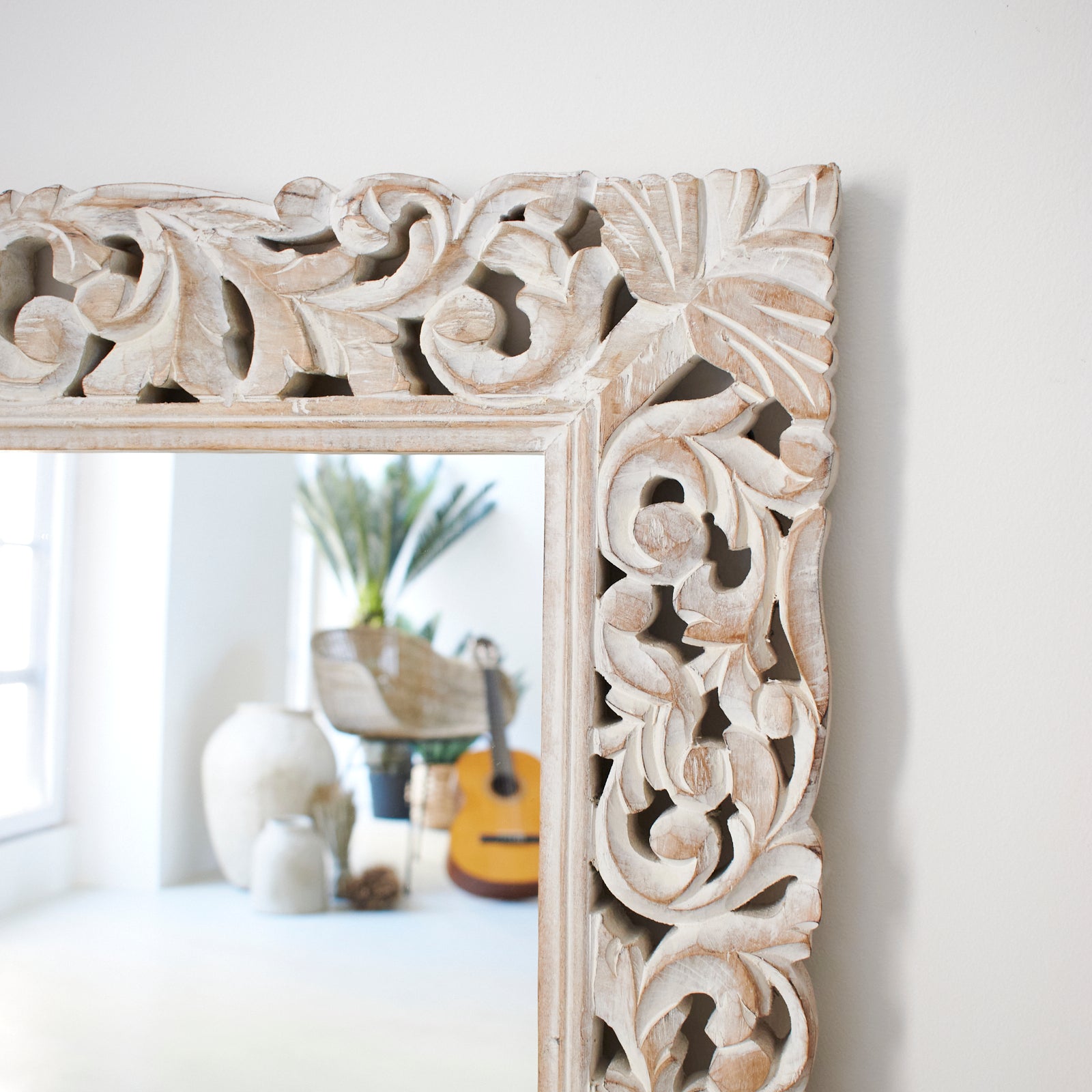 Specchiera da parete in legno Casablanca - OrchideaMilano1981