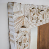 Specchiera da parete in legno Casablanca