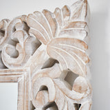 Specchiera a figura intera in legno Ibiza - OrchideaMilano1981