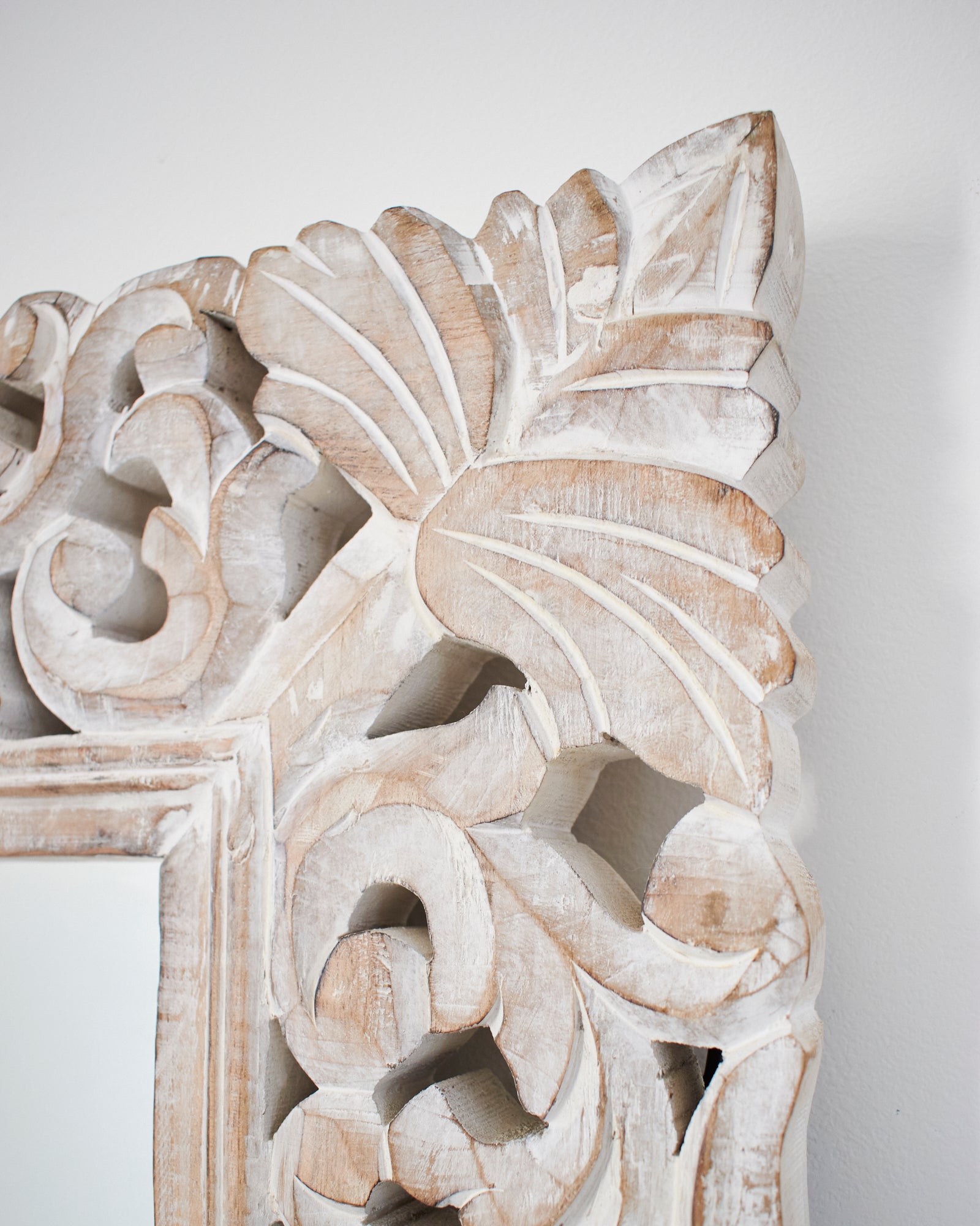 Specchiera a figura intera in legno Ibiza - OrchideaMilano1981