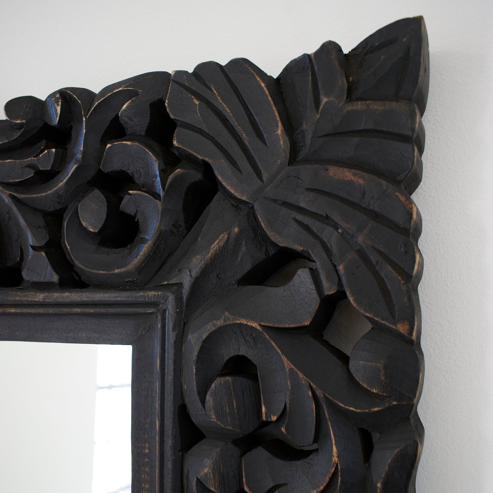 Specchiera a figura intera in legno Amburgo - OrchideaMilano1981