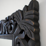 Specchiera a figura intera in legno Amburgo - OrchideaMilano1981