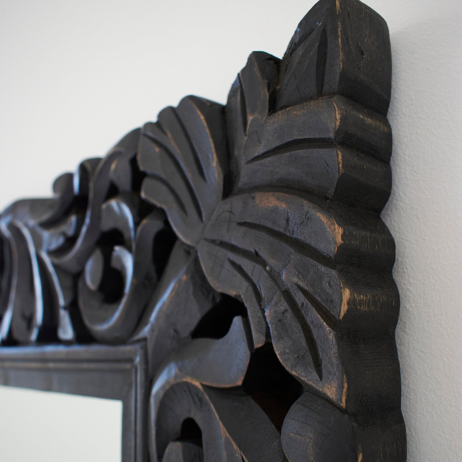 Specchiera a figura intera in legno Amburgo - OrchideaMilano1981