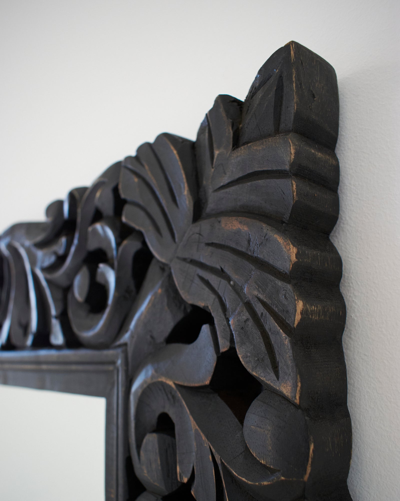 Specchiera a figura intera in legno Amburgo - OrchideaMilano1981
