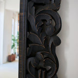 Specchiera a figura intera in legno Amburgo - OrchideaMilano1981