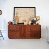 Solid wood sideboard Origami 174 cm