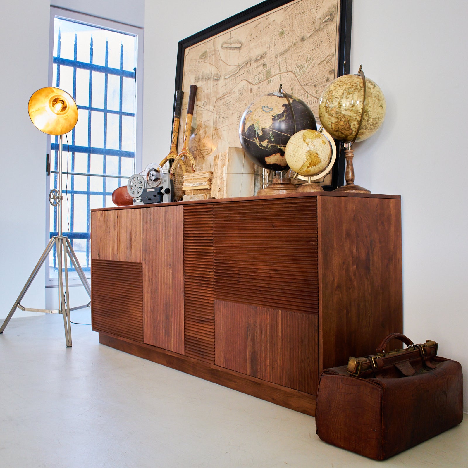 Credenza in legno massello Origami 174 cm - OrchideaMilano1981
