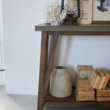 Modern Wooden Console Concrete