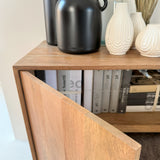 Credenza 4 ante in legno e ferro Skyline 180 cm