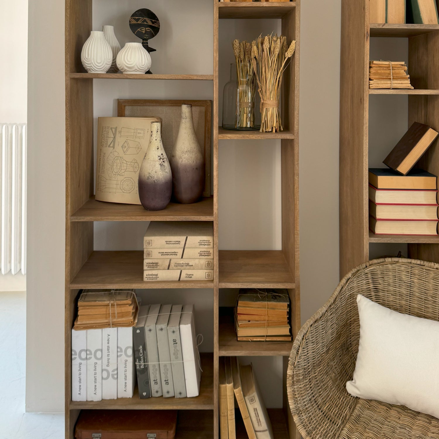 Libreria modulare in legno Skyline 80 cm - OrchideaMilano1981