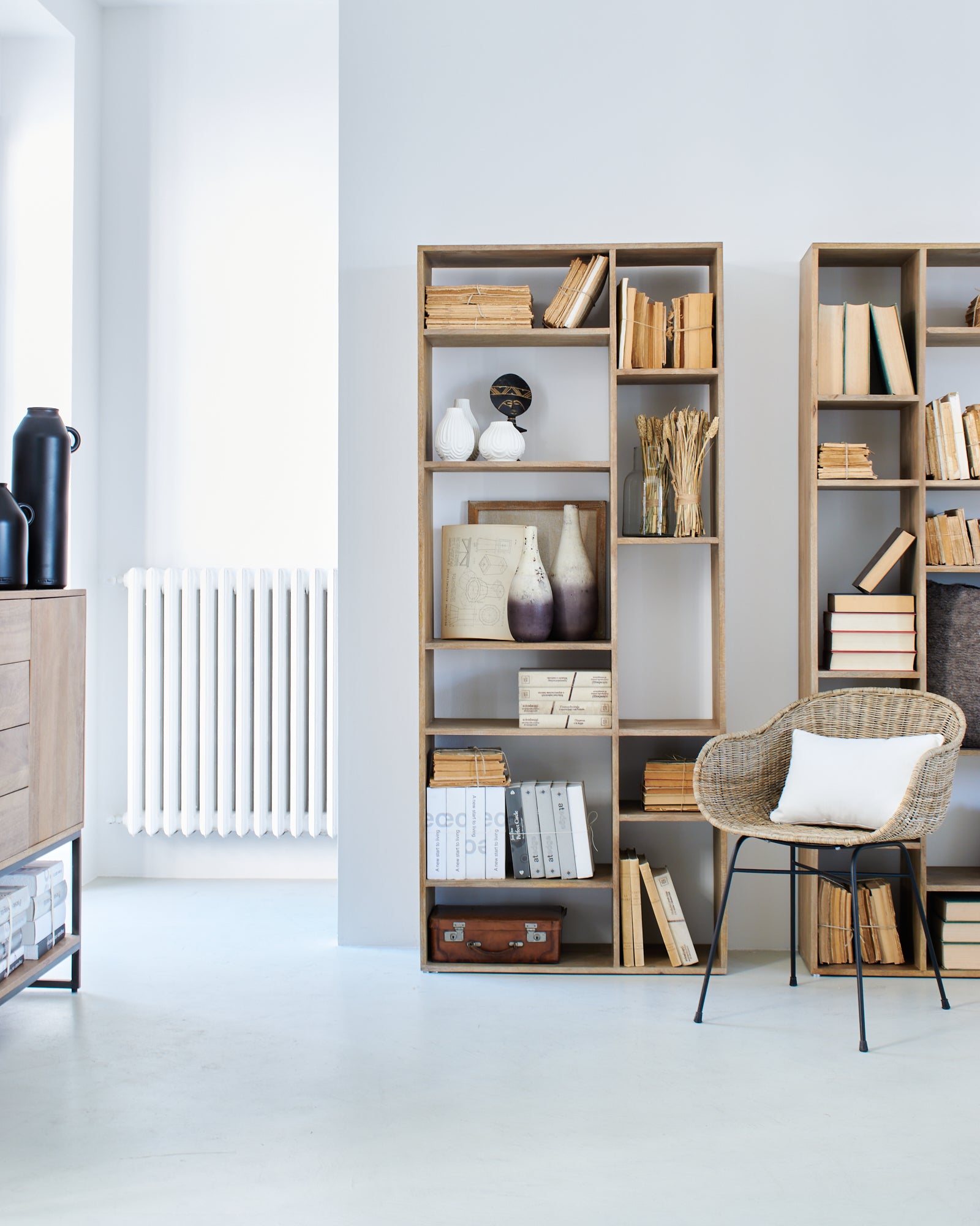 Libreria modulare in legno Skyline 80 cm - OrchideaMilano1981