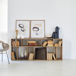 Libreria modulare in legno Skyline 80 cm - OrchideaMilano1981