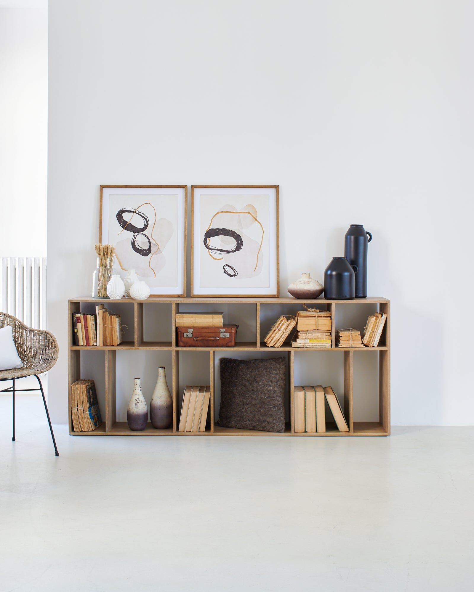 Libreria modulare in legno Skyline 80 cm - OrchideaMilano1981