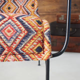 Poltrona in tessuto kilim e ferro Teepee