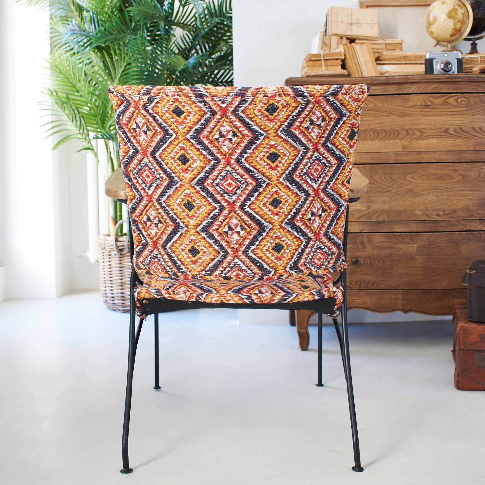Poltrona in tessuto kilim e ferro Teepee - OrchideaMilano1981