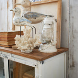 Credenza in ferro e vetro Cap Ferrat 73 cm