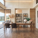 Mesa extensible de madera de olmo reciclada Grange 325 cm