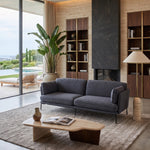 Divano 3 posti in tessuto bouclé Madison Avenue 220 cm - OrchideaMilano1981