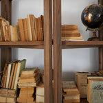 Libreria in legno di olmo di recupero Grange 200 cm - OrchideaMilano1981