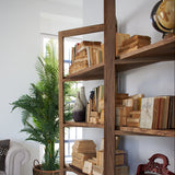 Grange 200 cm Bücherregal aus wiederverwertetem Ulmenholz