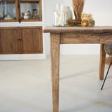 Extendable table in reclaimed oak wood Depot 90-180 cm