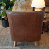 Cambridge Vintage Leather Armchair