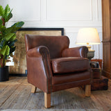 Cambridge Vintage Leather Armchair